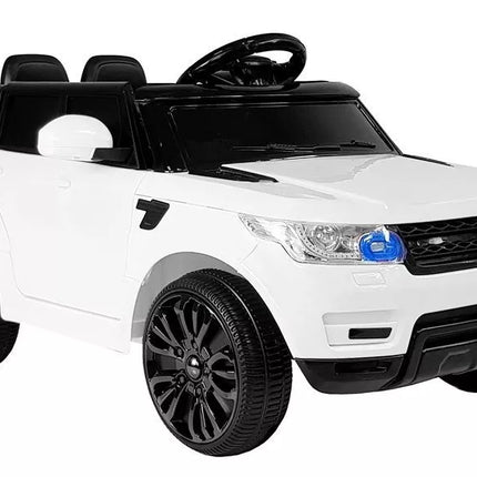 HL1638 Elektrinis vaikiškas automobilis, baltas