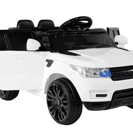 HL1638 Elektrinis vaikiškas automobilis, baltas