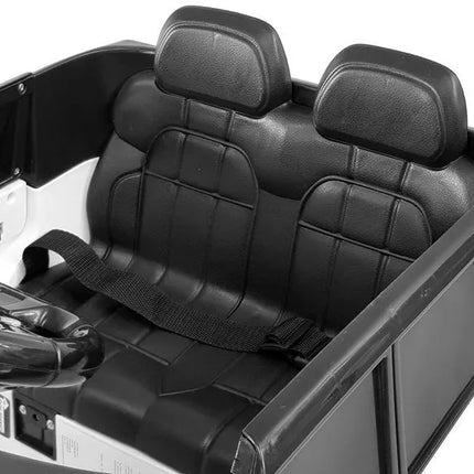 HL1638 Elektrinis vaikiškas automobilis, baltas