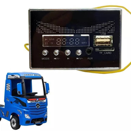 Muzikos panelė elektrinei transporto priemonei HL358 Actros