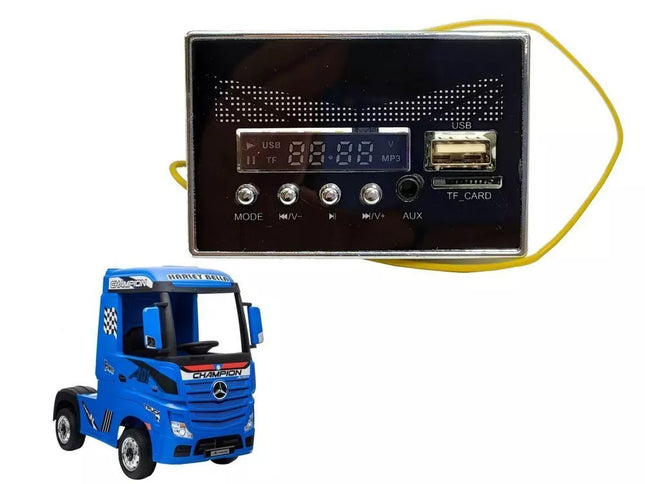 Muzikos panelė elektrinei transporto priemonei HL358 Actros
