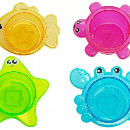 Vėžlių maudymosi rinkinys Jūros žvaigždė Plastikinis krioklys