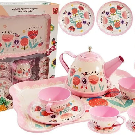 Arbatos rinkinys Puodeliai Arbatinukas 14 elementų