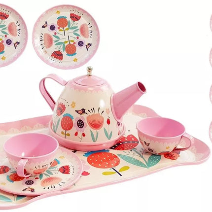 Arbatos rinkinys Puodeliai Arbatinukas 14 elementų