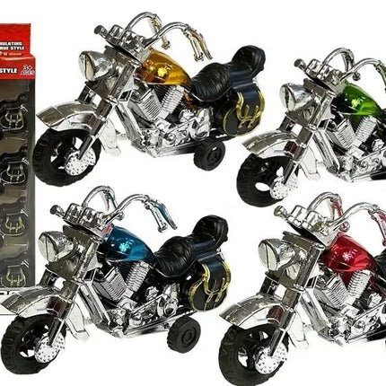 Motociklas judesyje, rinkinys, 4 vnt.