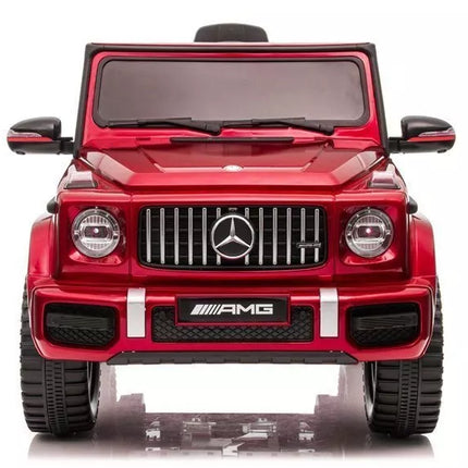 Elektromobilis Mercedes G63 BBH-0002, raudonas, dažytas