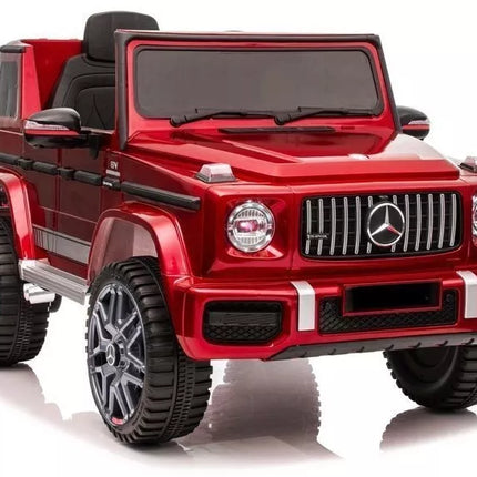 Elektromobilis Mercedes G63 BBH-0002, raudonas, dažytas