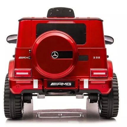 Elektromobilis Mercedes G63 BBH-0002, raudonas, dažytas