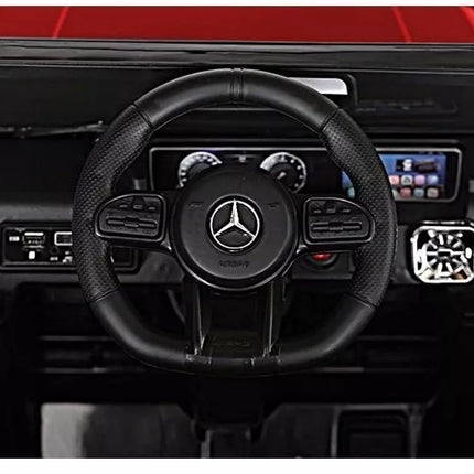 Elektromobilis Mercedes G63 BBH-0002, raudonas, dažytas