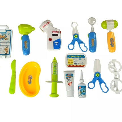 Daktaro vežimėlio rinkinys 17 dalių