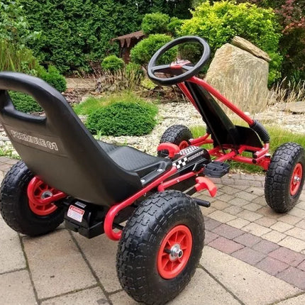 A-15 GO KART Raudonas