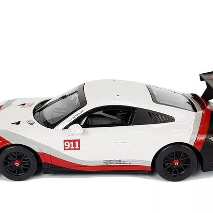 Automobilis R/C Porsche 911 GT3 CUP Rastar 1:14 Baltas