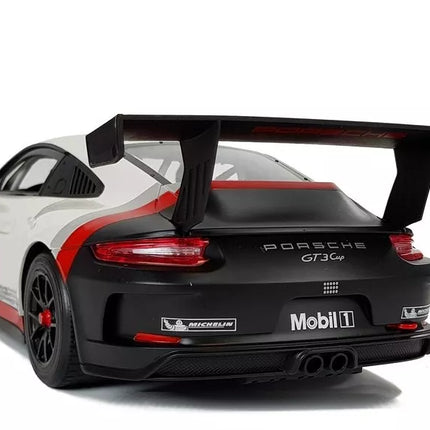 Automobilis R/C Porsche 911 GT3 CUP Rastar 1:14 Baltas