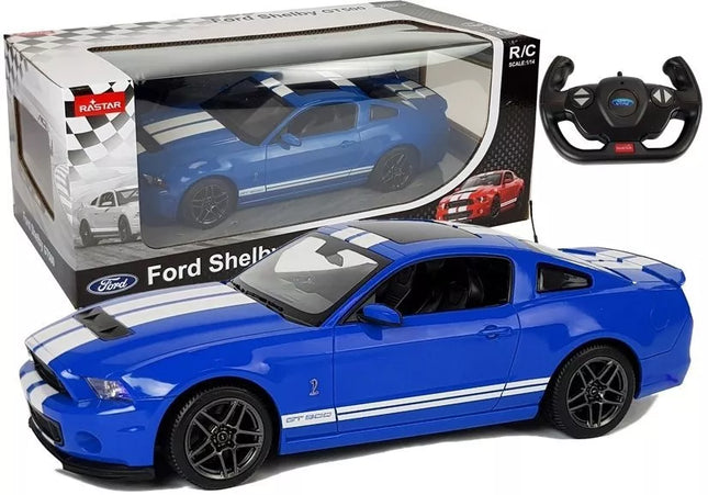 Automobilis R/C Ford Shelby Rastar 1:14 mėlynas