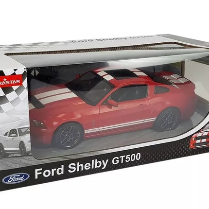 Automobilis R/C Ford Shelby Rastar 1:14 raudonas
