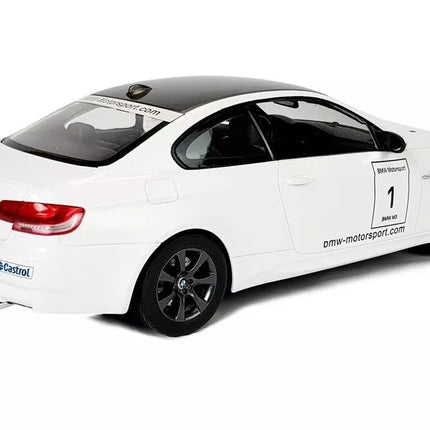 Automobilis R/C BMW M3 Rastar 1:14 Baltas