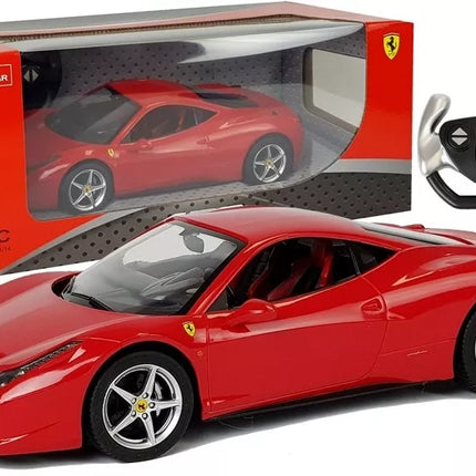 Automobilis R/C Ferrari Italia Rastar 1:14 Raudonas