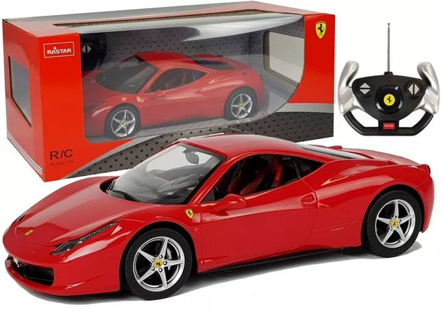 Automobilis R/C Ferrari Italia Rastar 1:14 Raudonas
