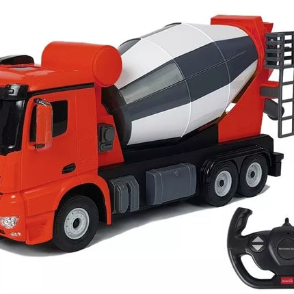 R/C automobilis Mercedes-Benz Arocs Rastar 1:14 raudonas