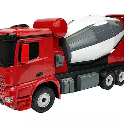 R/C automobilis Mercedes-Benz Arocs Rastar 1:14 raudonas