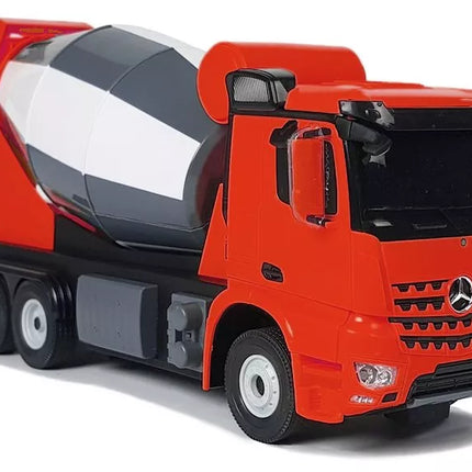 R/C automobilis Mercedes-Benz Arocs Rastar 1:14 raudonas