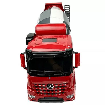 R/C automobilis Mercedes-Benz Arocs Rastar 1:14 raudonas