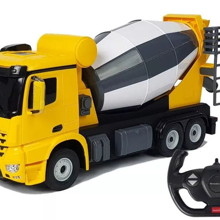 Automobilis R/C Mercedes-Benz Arocs Rastar 1:14 Geltonas