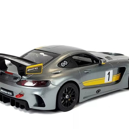 R/C automobilis Mercedes AMG GT3 Rastar 1:14 pilkas