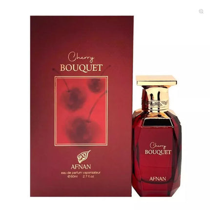 Afnan Cherry Bouquet Eau De Parfum 80ml Purškiamasis buteliukas
