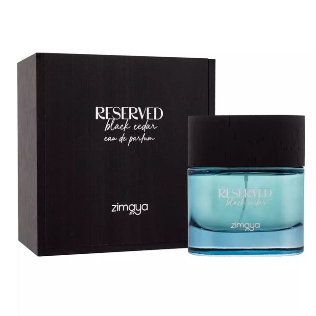 Zimaya Reserved Black Cedar Eau De Parfum 100ml Purškiklis