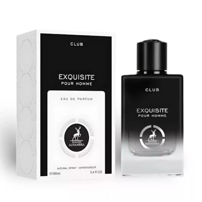 Maison Alhambra Club Exquisite Pour Homme Eau De Parfum 100ml Purškiklis