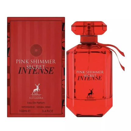 Maison Alhambra Pink Shimmer Secret Intense Eau De Parfum 100ml Purškiamasis Vanduo