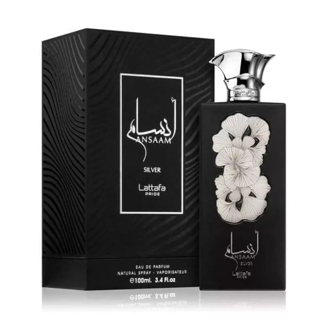 Lattafa Ansaam Silver Eau De Parfum 100ml Purškalas