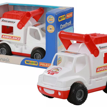 Automobilis ConsTruck Greitosios pagalbos automobilis baltas Polesie 41913