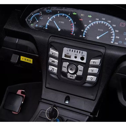 YSA021A Elektrinis Važiuojamas Automobilis Geltonos Spalvos