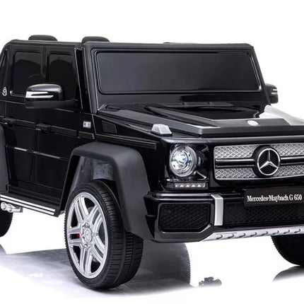Mercedes A100 elektrinis vaikiškas automobilis, juodos spalvos