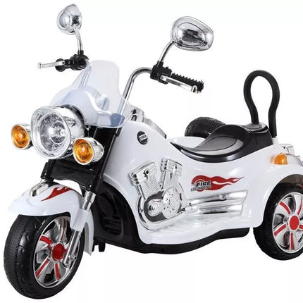 Elektrinis motociklas SX138, baltas
