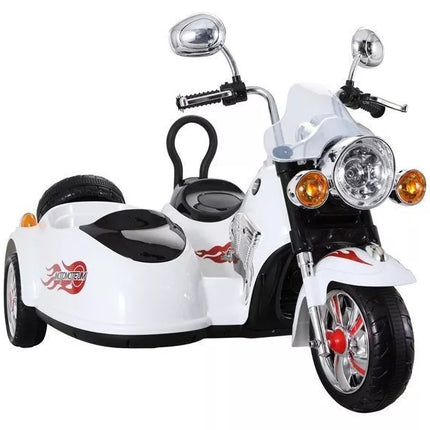 Elektrinis motociklas SX138, baltas
