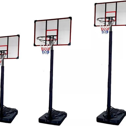 Mobilus krepšinio stovas su reguliuojamu aukščiu 200–305 cm