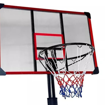 Mobilus krepšinio stovas su reguliuojamu aukščiu 200–305 cm