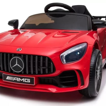 Elektromobilis Mercedes AMG GT R, raudonas