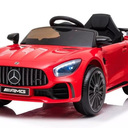 Elektromobilis Mercedes AMG GT R, raudonas