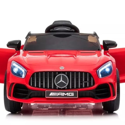 Elektromobilis Mercedes AMG GT R, raudonas