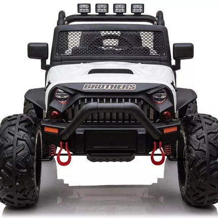 Vaikiškas elektromobilis Jeep JC666, baltas