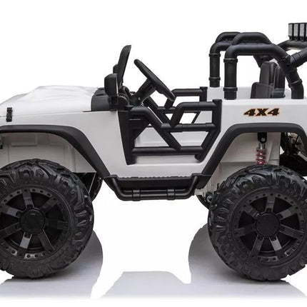 Vaikiškas elektromobilis Jeep JC666, baltas