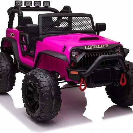 Vaikiškas elektromobilis Jeep JC666, rožinis