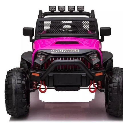 Vaikiškas elektromobilis Jeep JC666, rožinis