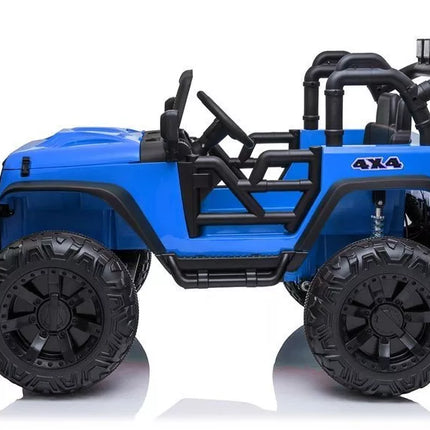 Elektromobilis Jeep JC666, mėlynos spalvos