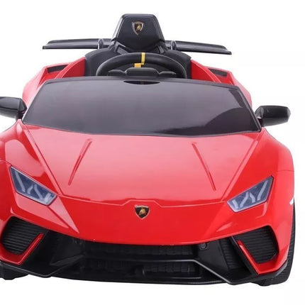 Elektrinis vaikiškas automobilis Lamborghini Huracan, raudonas