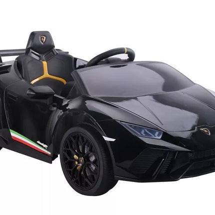 Vaikiškas elektromobilis Lamborghini Huracan, juodas